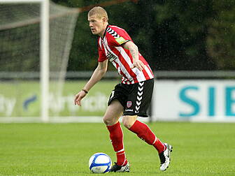 James McClean is not happy wit...